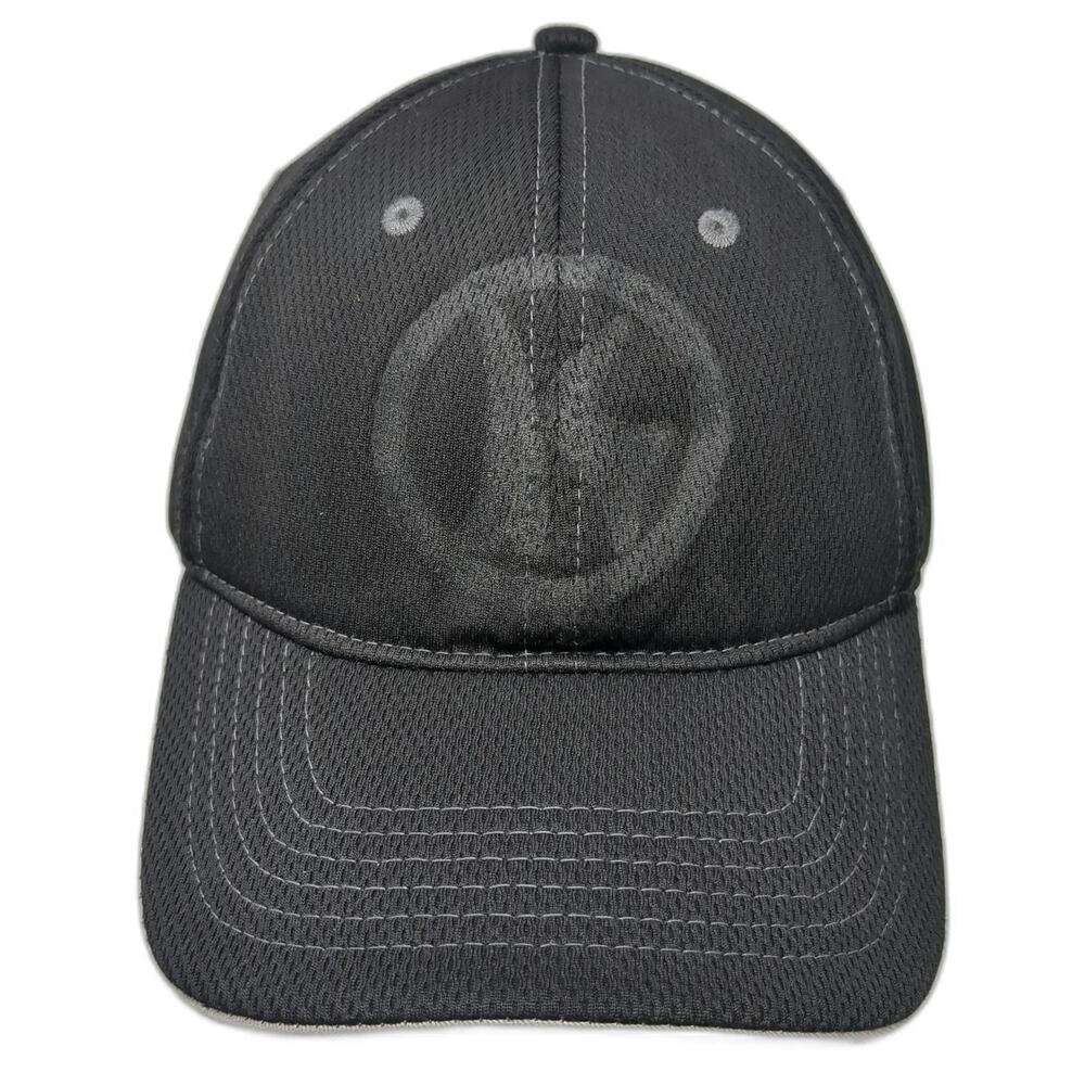 Killik Baseball Cap Black One Size Mesh Performance Logo Strapback Outdoor Hat